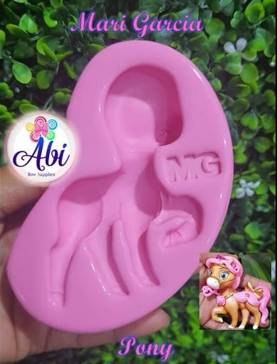 Molde de Silicon Pony Mari Garcia
