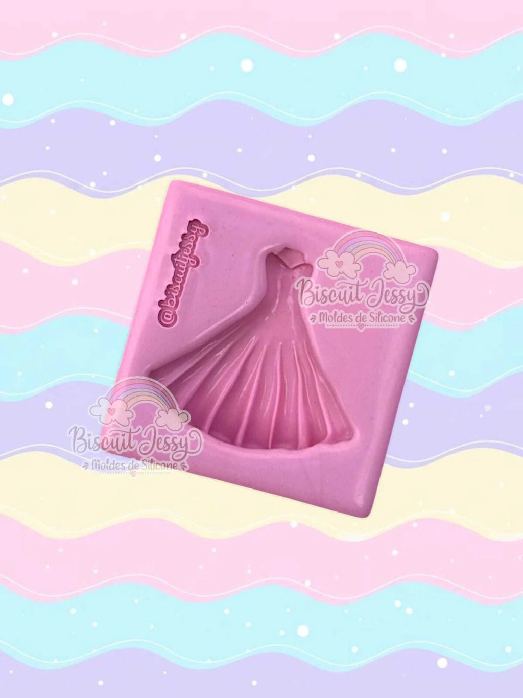 Molde de Silicon Princesa 6. Biscuit Jessy