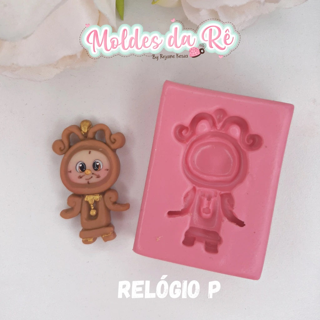 Molde de Silicon Relogio P MDR