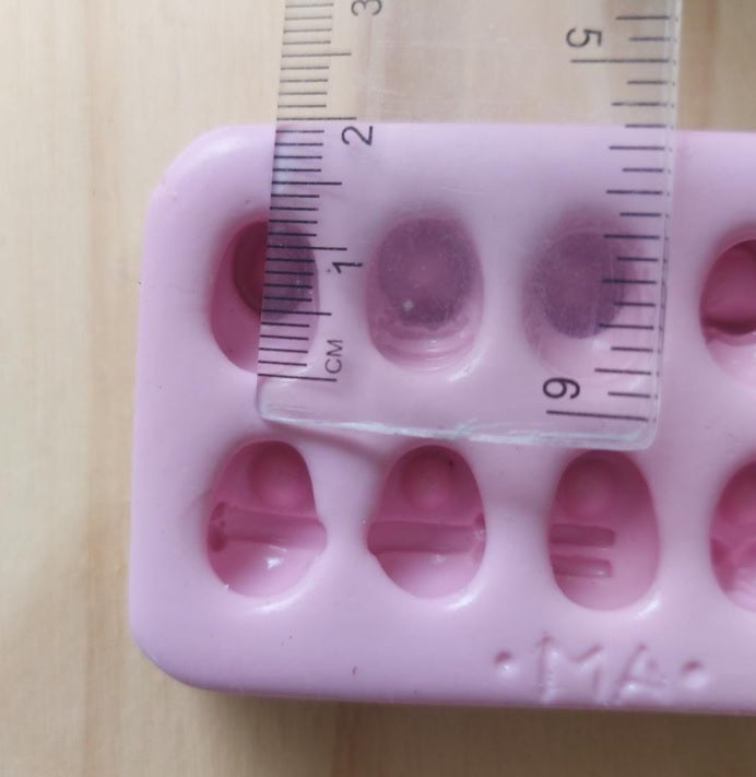 Molde de Silicon Sapatinhos para Apliques No.2 MA960