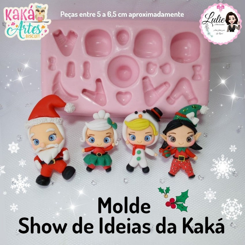 Molde de Silicon Show de Ideias da Kaka