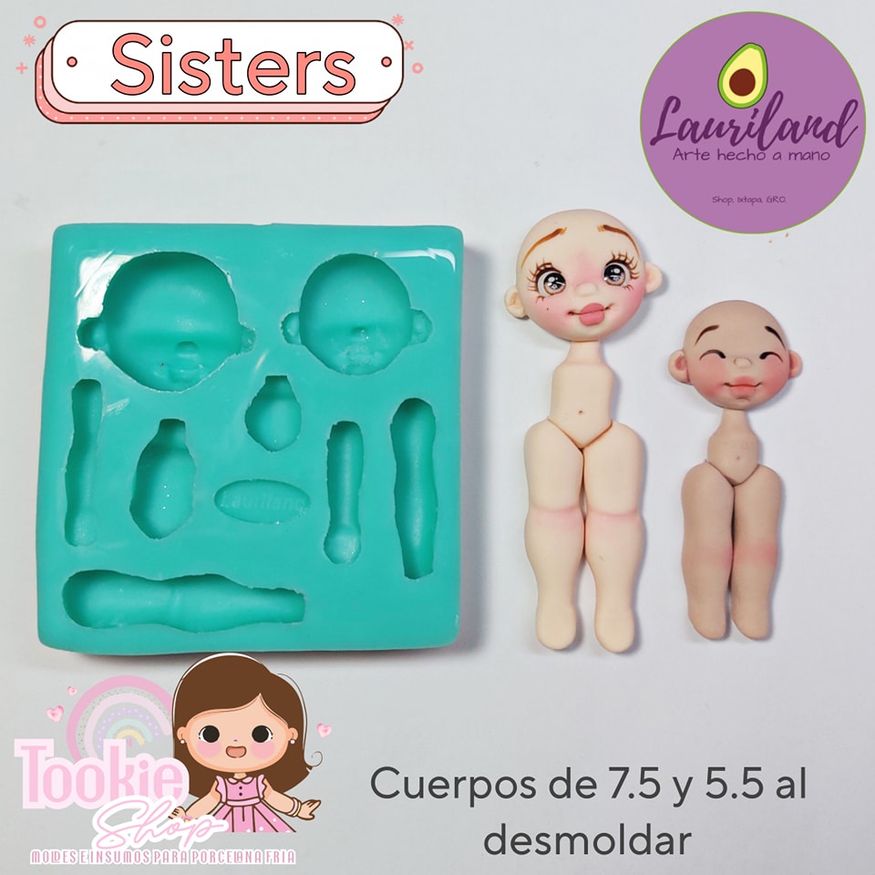 Molde de Silicon Sisters TS/L