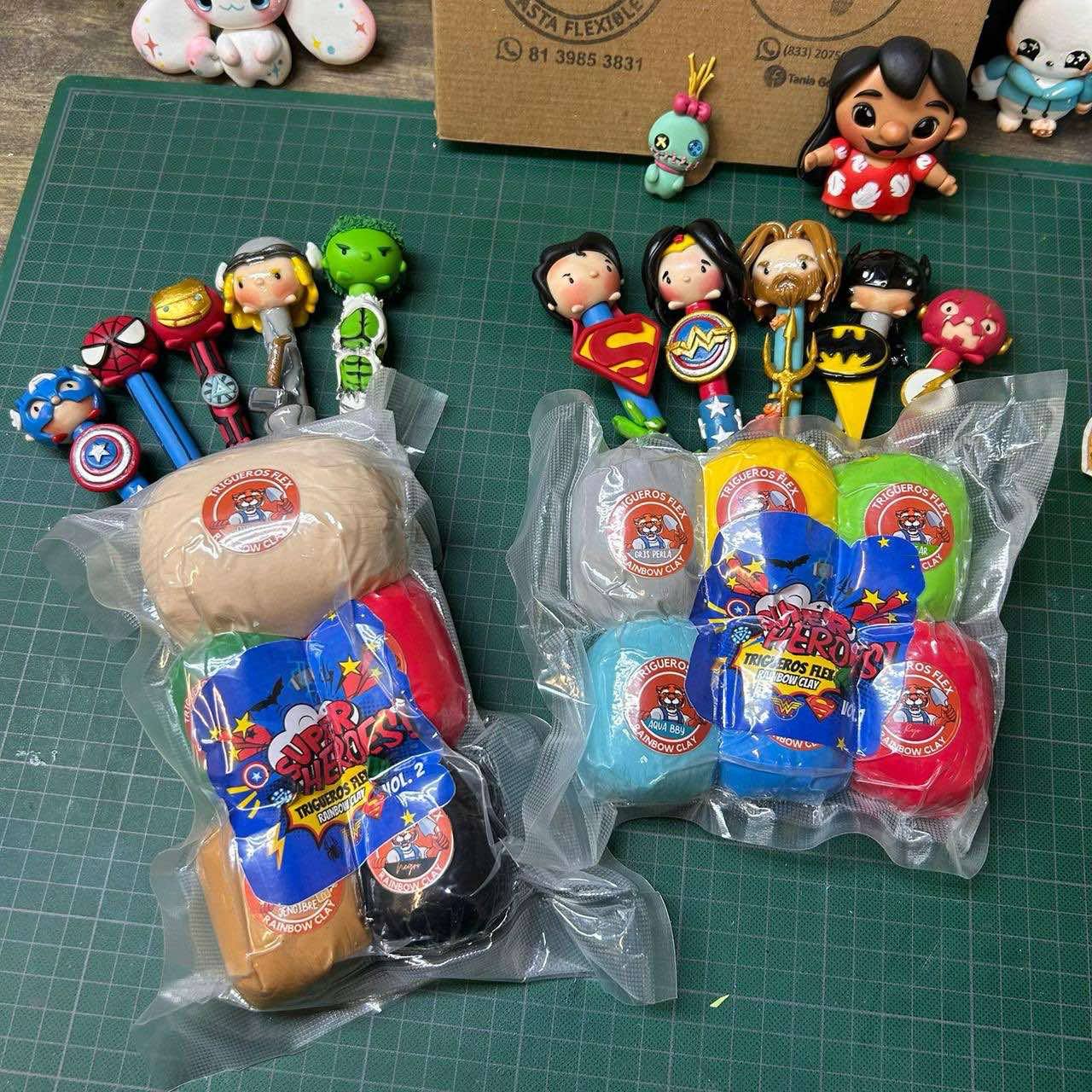 Kit Pasta Super Heroes Trigueros Flex