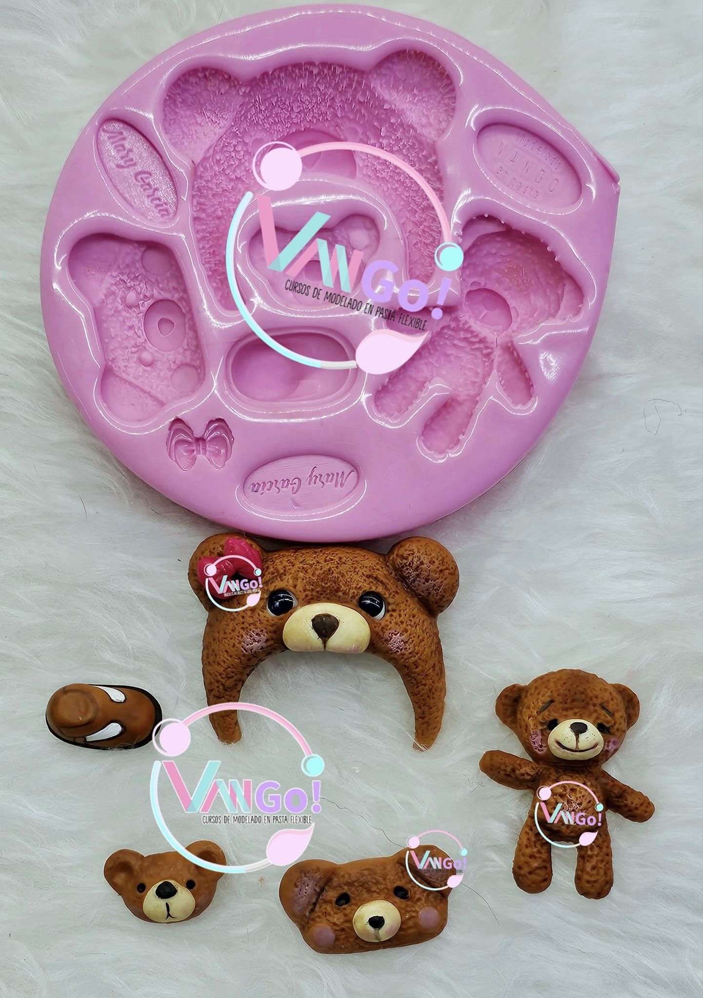 Molde de Silicon Teddy MG/Vango