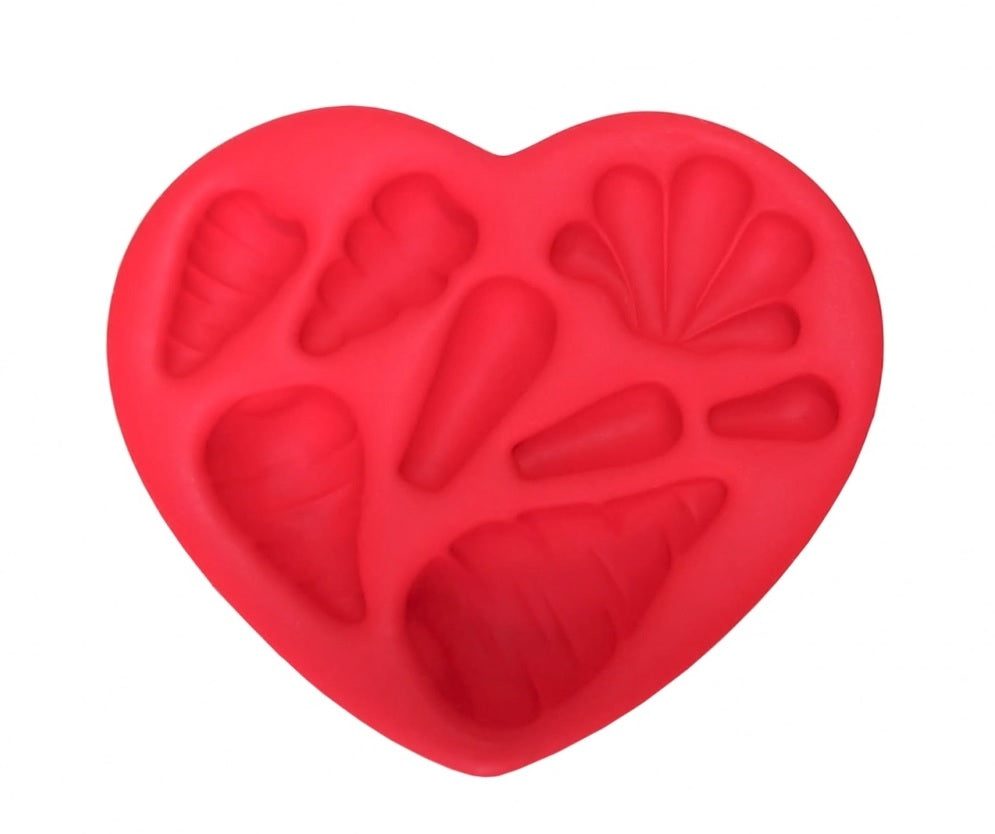 Molde de Silicon Top Cenouras. Faby Rodrigues