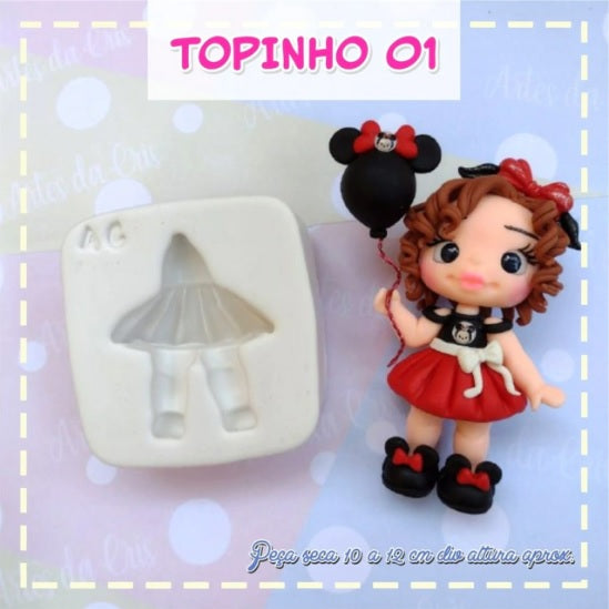Molde de Silicon Topinho 01 AC