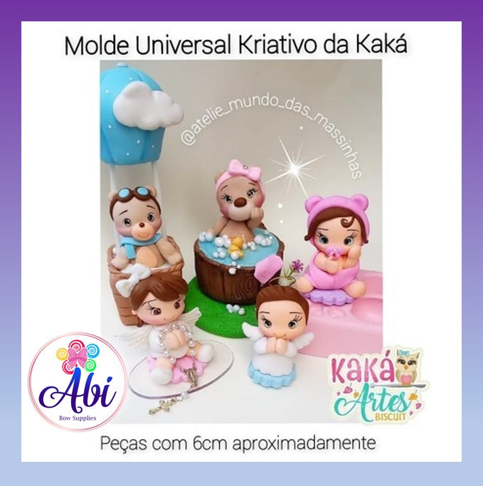 Molde de Silicon Universal Kriativo da Kaká.