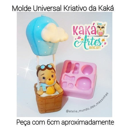 Molde de Silicon Universal Kriativo da Kaká.