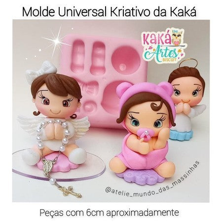 Molde de Silicon Universal Kriativo da Kaká.