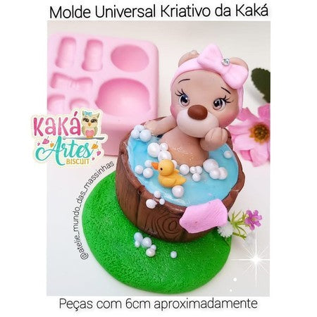 Molde de Silicon Universal Kriativo da Kaká.