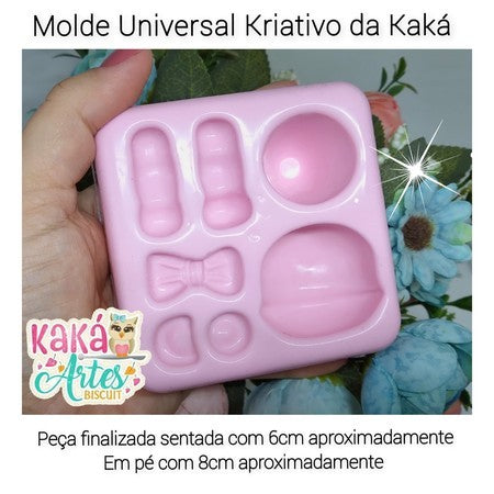 Molde de Silicon Universal Kriativo da Kaká.