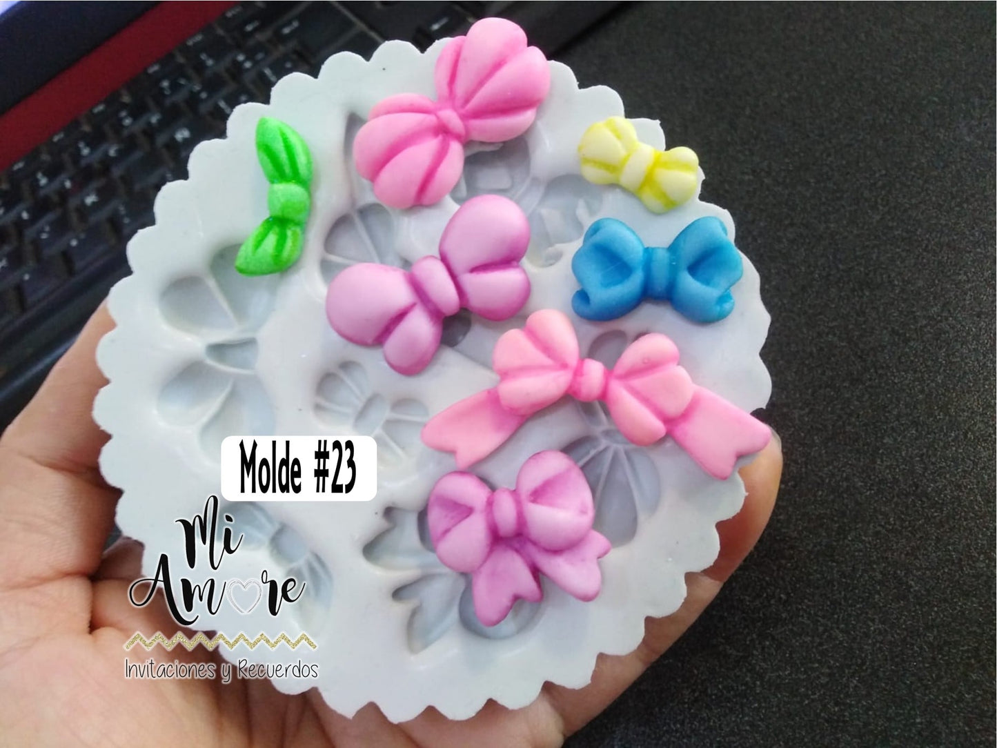 Molde de Silicon No. 23 Silvia Ruiz