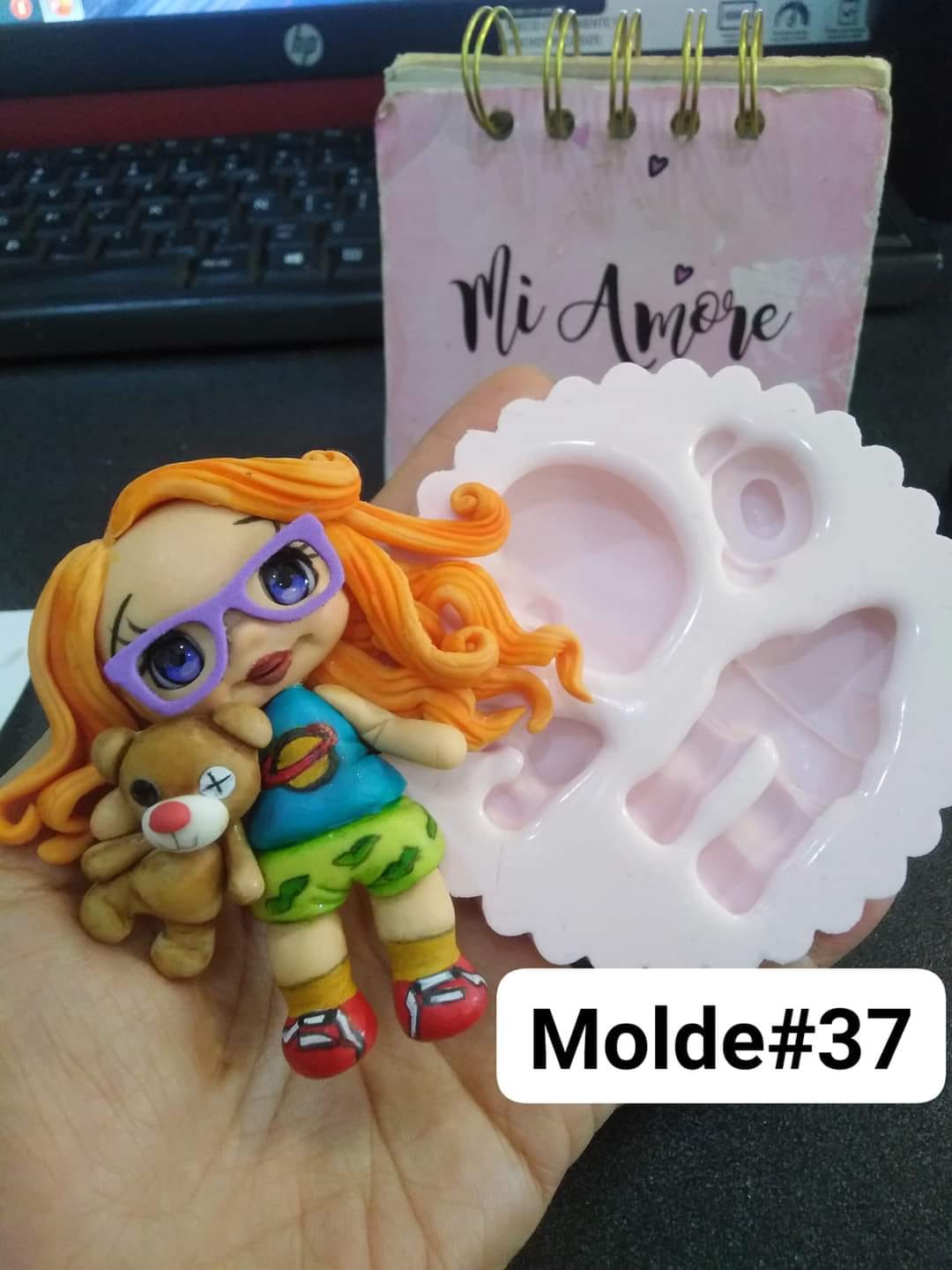 Molde de Silicon No. 37 Silvia Ruiz