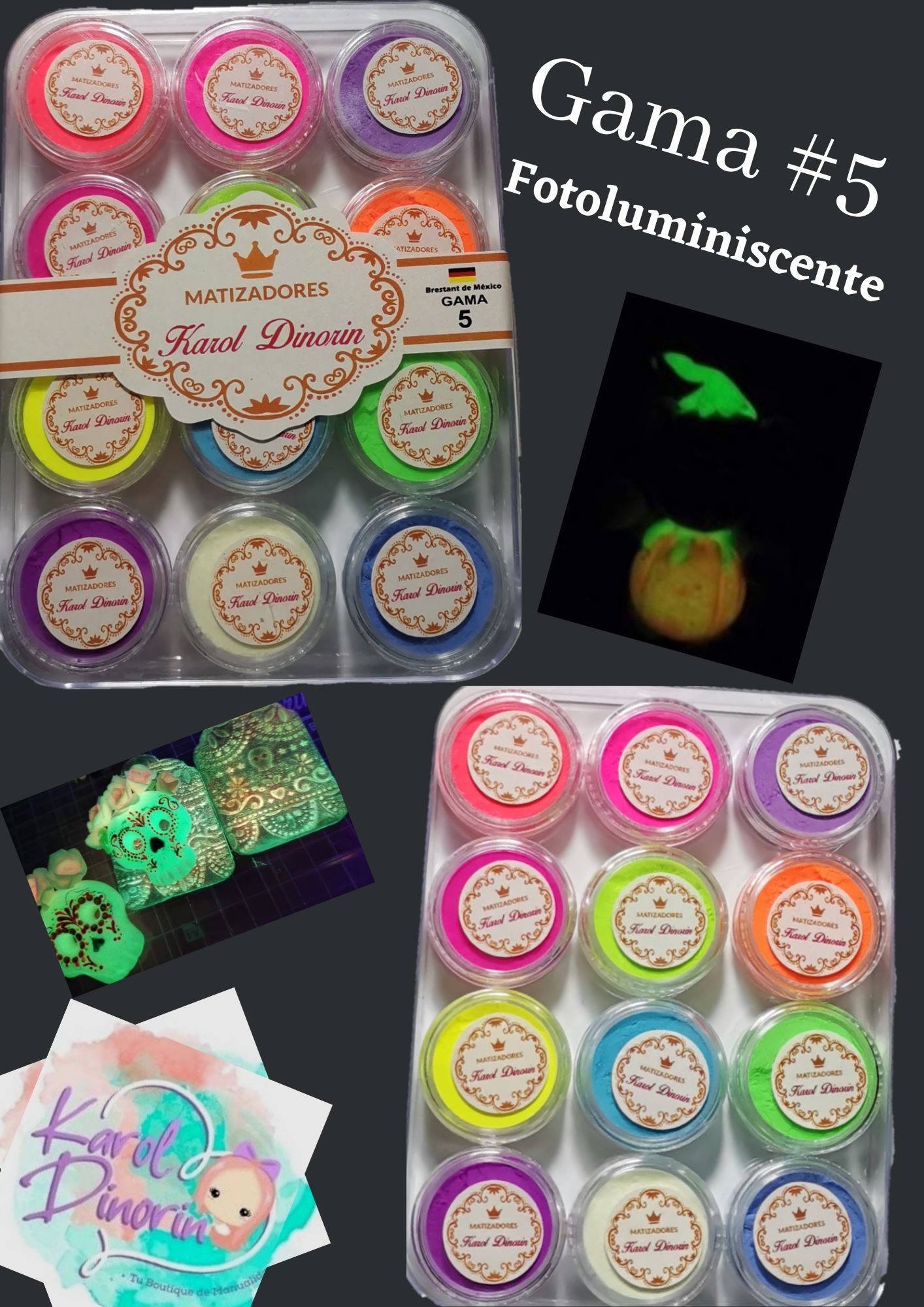 Gama No. 5 Matizadores Fotoluminiscente