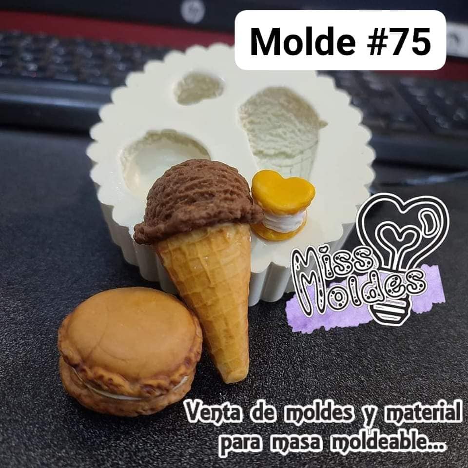 Molde de Silicon No. 75 Silvia Ruiz