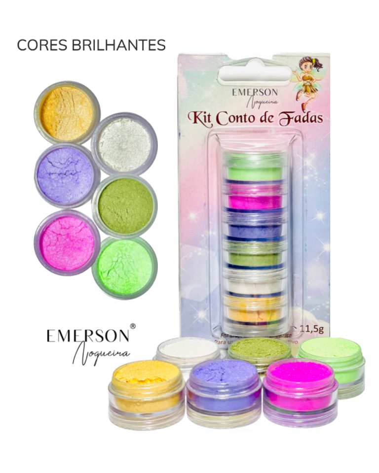 Polvo Magico Emerson Nogueira Kit Conto de Fadas