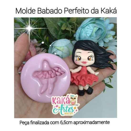 Molde de Silicon Babado Perfeito