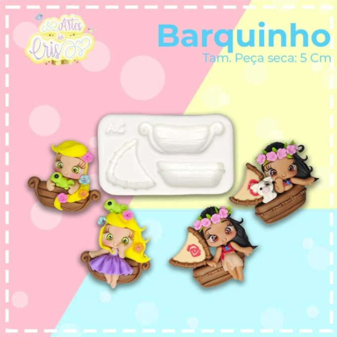 Molde de Silicon Barquinho AC