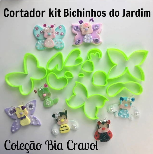 Cortador Kit Bichinhos Do Jardim BC