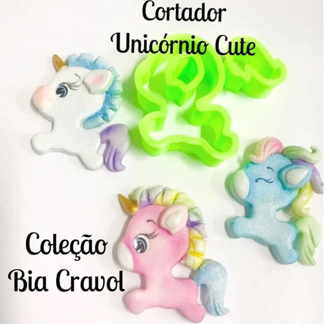 Cortador Unicornio Cute 4cm BC