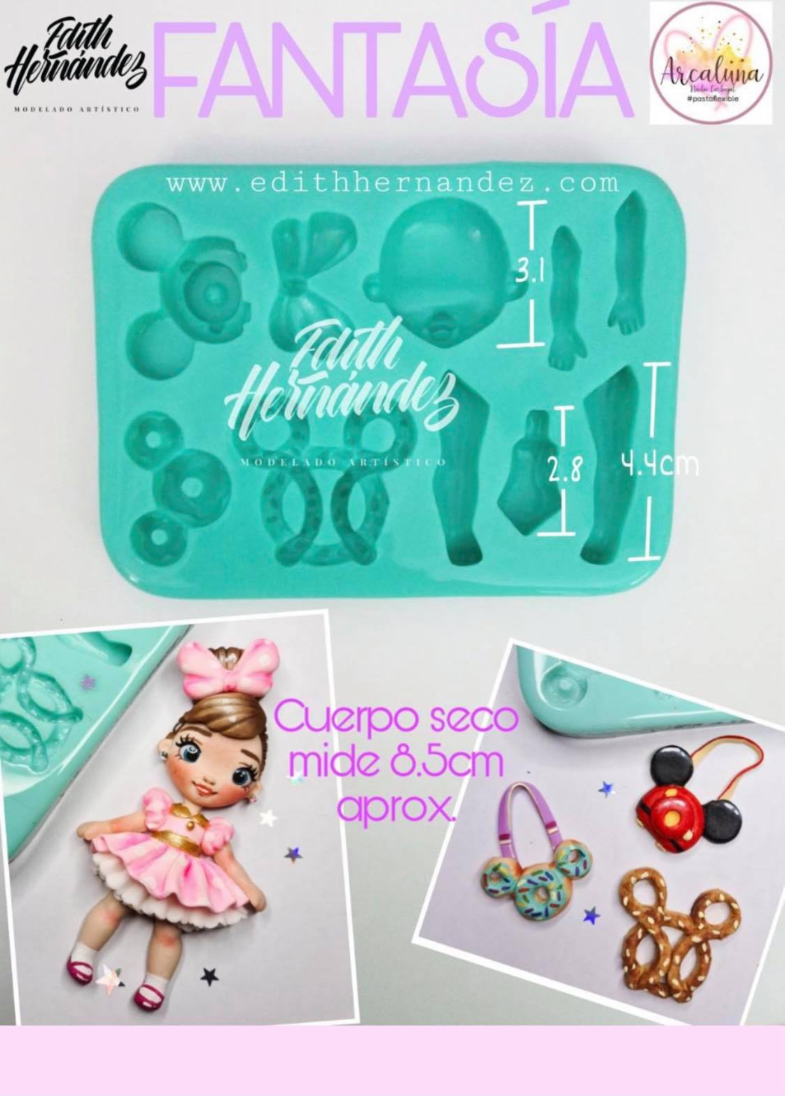 Molde de Silicon Fantasia