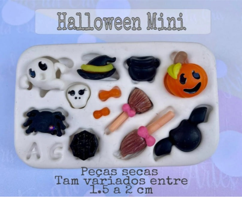Molde de Silicon Halloween Mini AC