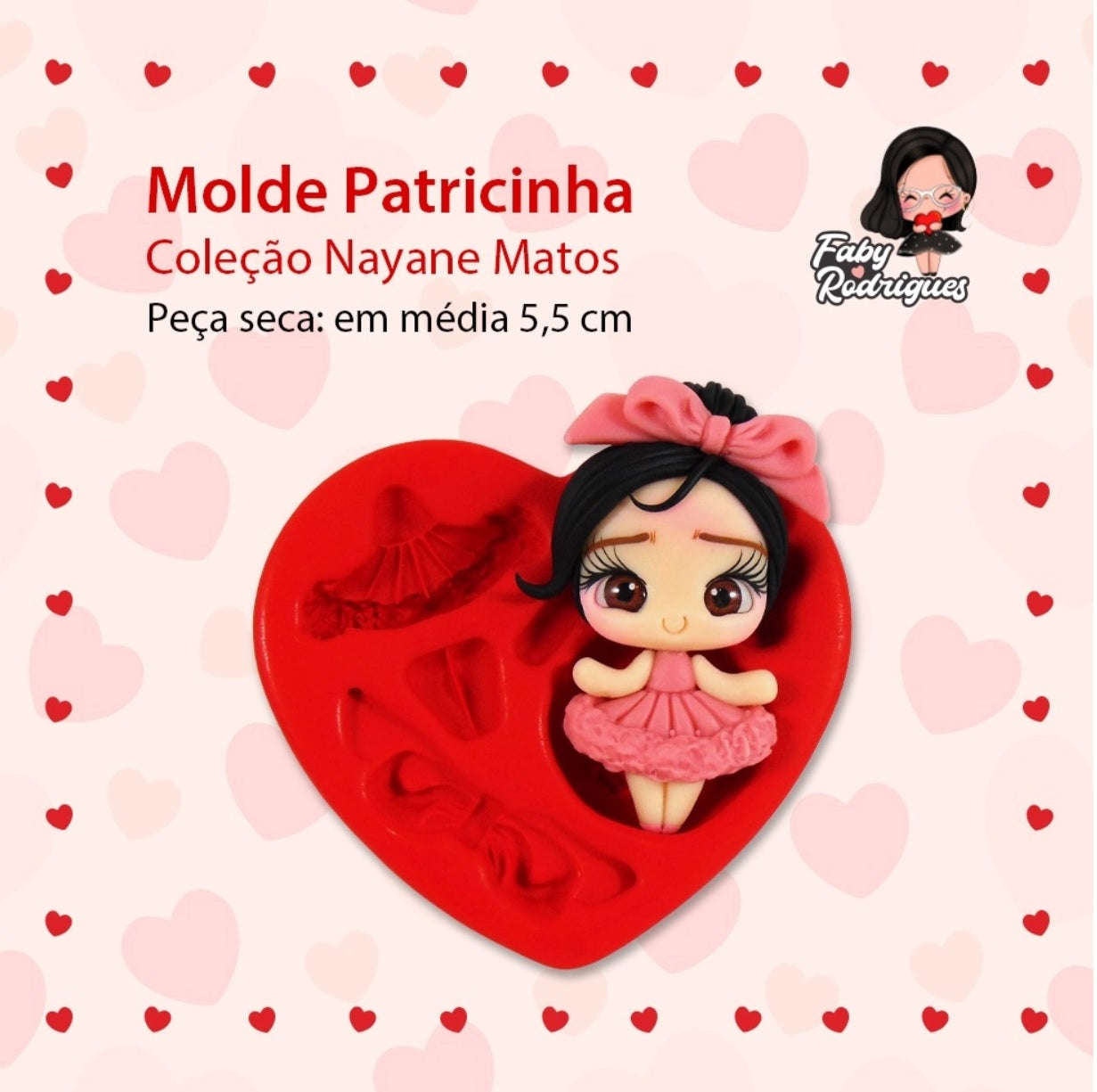 Molde de Silicon Patricinha FR