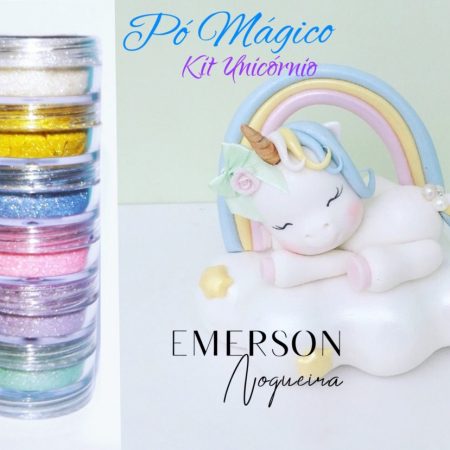 Polvo Magico Emerson Nogueira Kit Unicornio