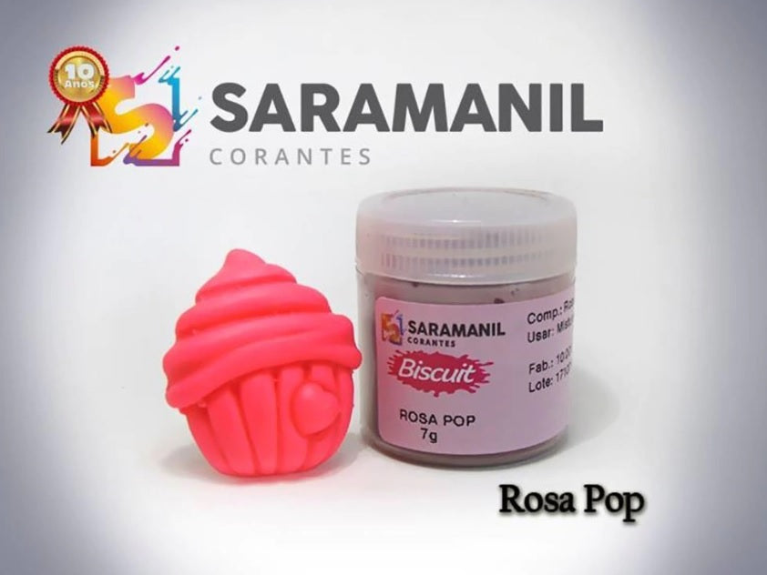 Colorante en Polvo Saramanil Rosa Pop