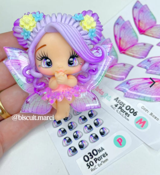 Asas Resinadas / Alas Resinadas Nivia Art