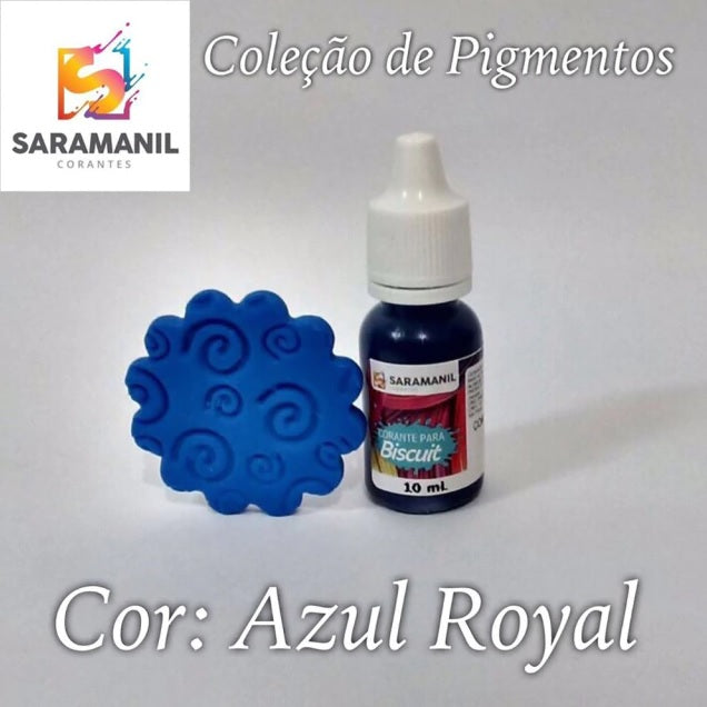 Colorante Pigmento Liquido Saramanil Azul Royal