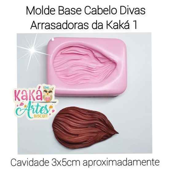 Molde de Silicon Base Cabelo Divas Arrasadoras 1