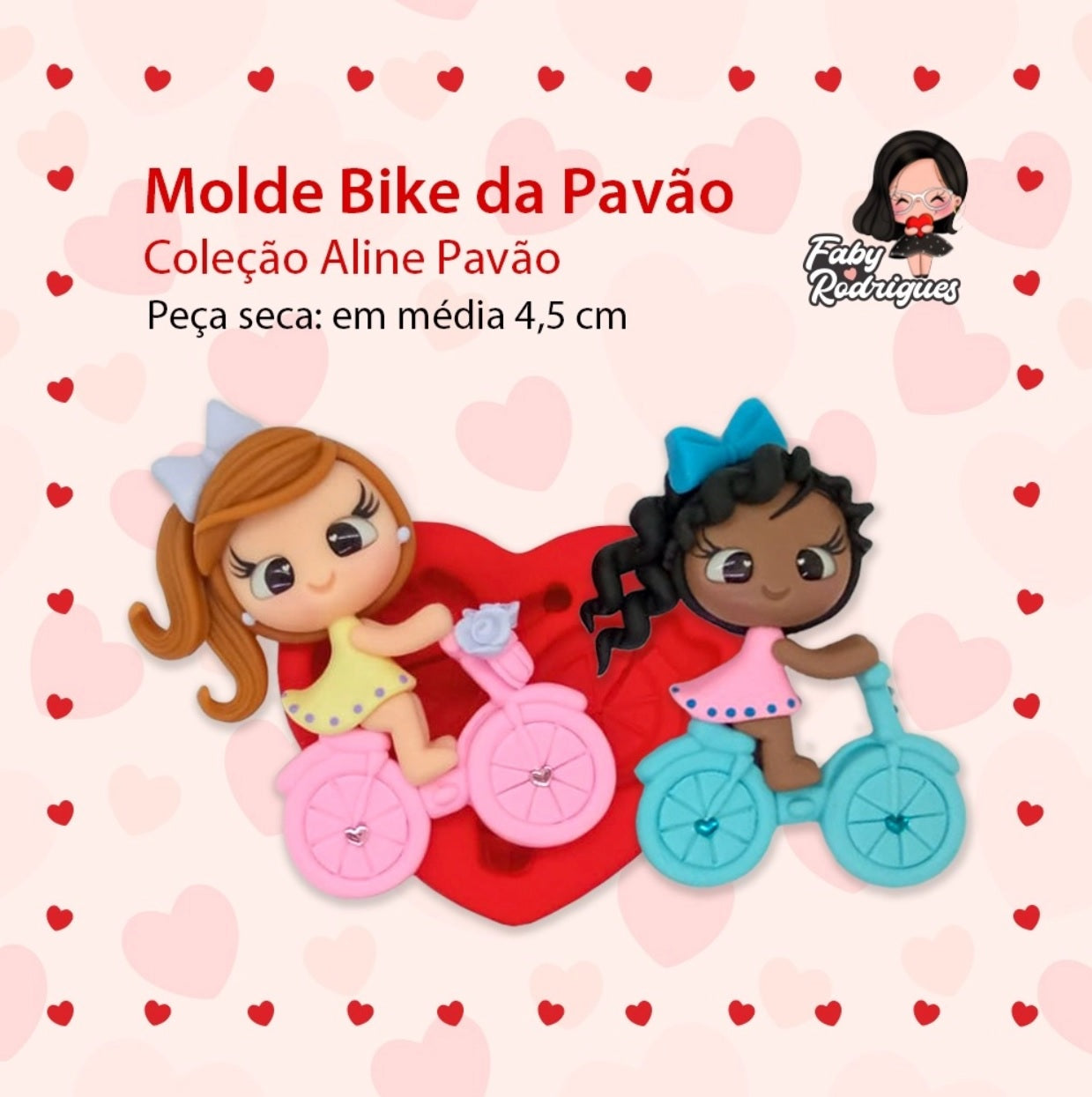 Molde de Silicon Bike Da Pavão FR