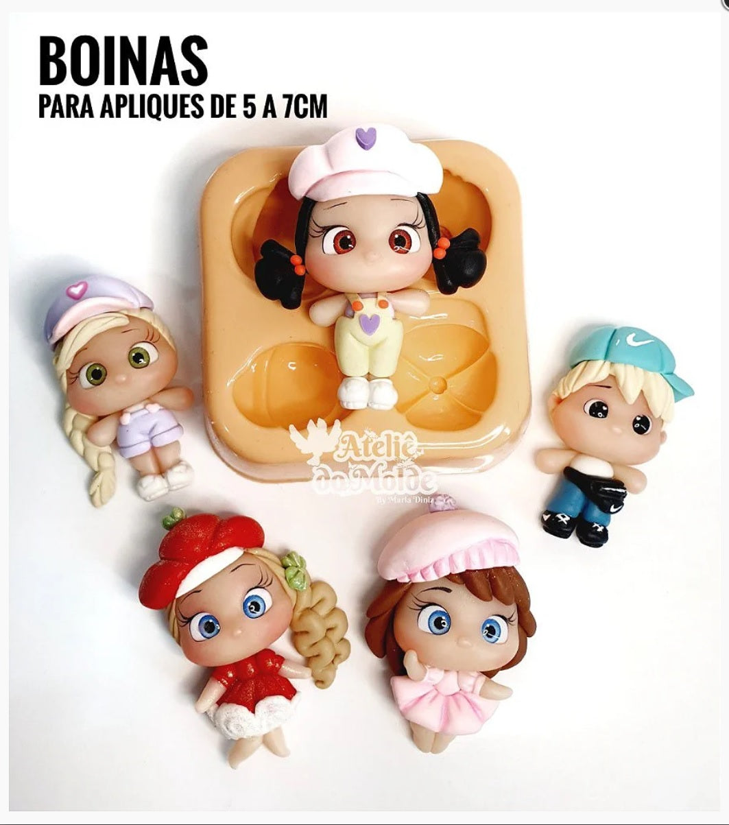 Molde de Silicon Boinas