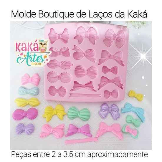 Molde de Silicon Boutique de Laços