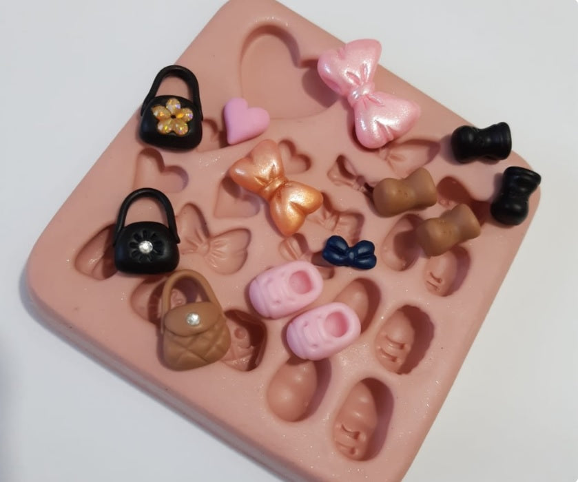 Molde de Silicon Detalhes da Anjinha Sandra Alves.