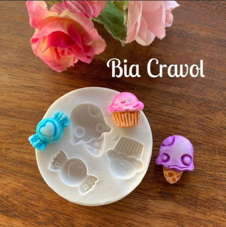 Molde de Silicon Doces mod 23 BC