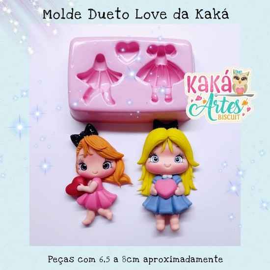 Molde de Silicon Dueto Love Kaka.