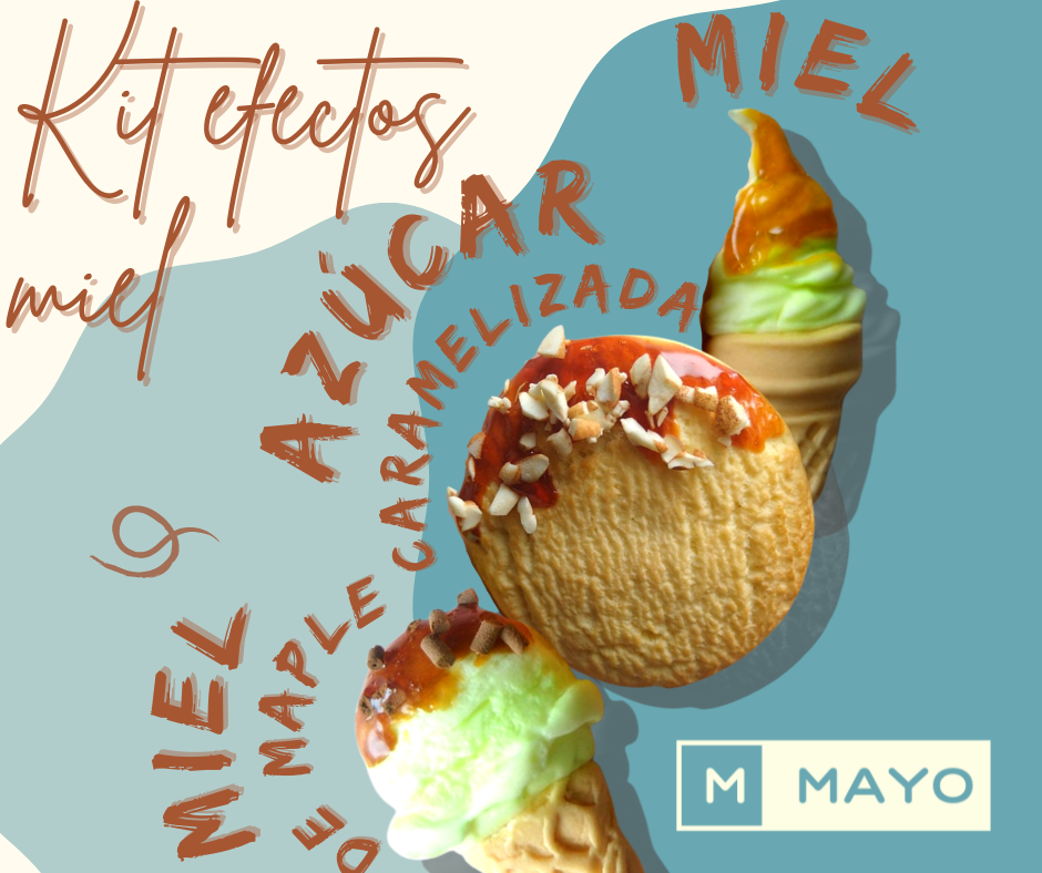 Kit Relieve Efecto miel, miel de maple y azúcar caramelizada