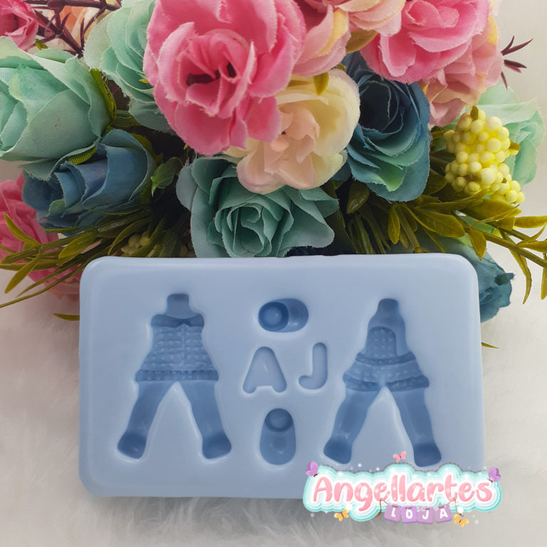 Molde de Silicon Corpinho 3