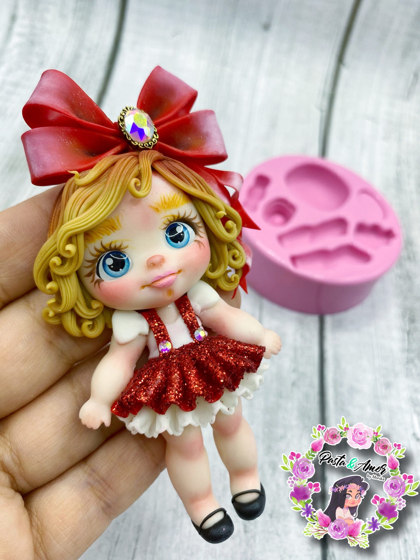 Molde de Silicon No. 54 Mini Cabezona