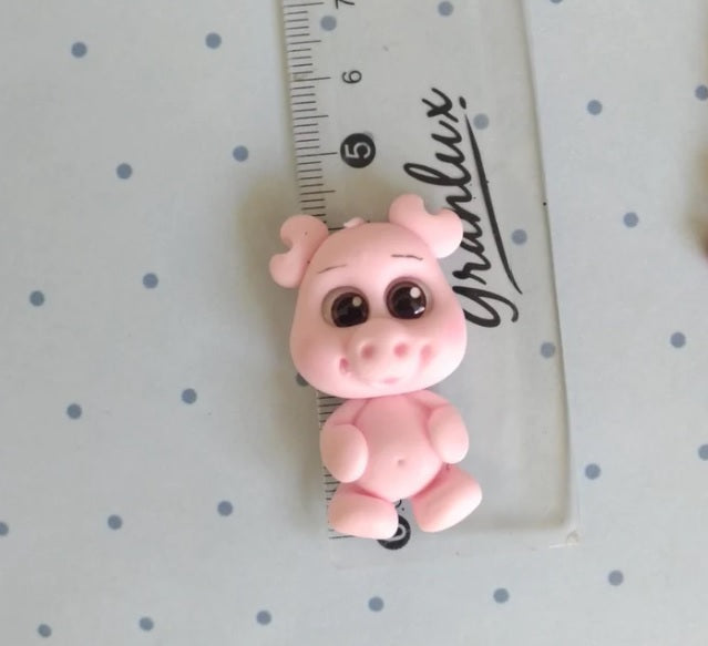 Molde de Silicon 636 Apliques Fofurinhas