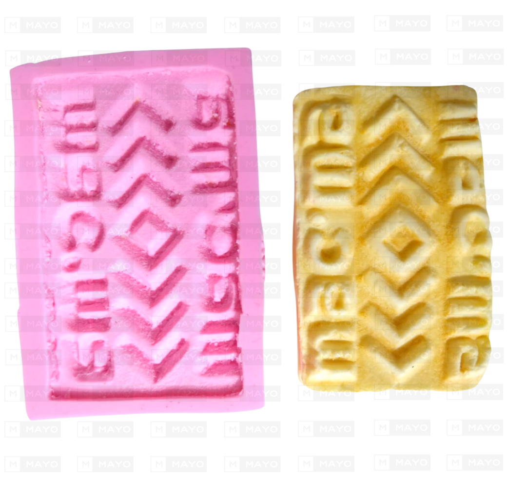 Molde de Silicon Galleta mac.ma 1 F354