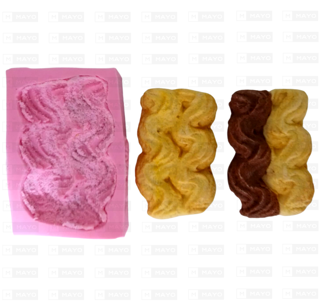 Molde de Silicon Galleta Mac.ma 3 F356