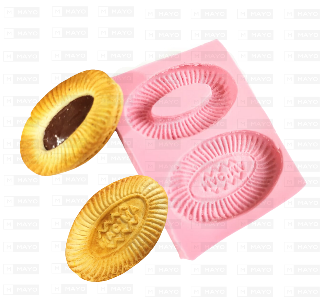 Molde de Silicon Galleta Mac.ma 8 F361