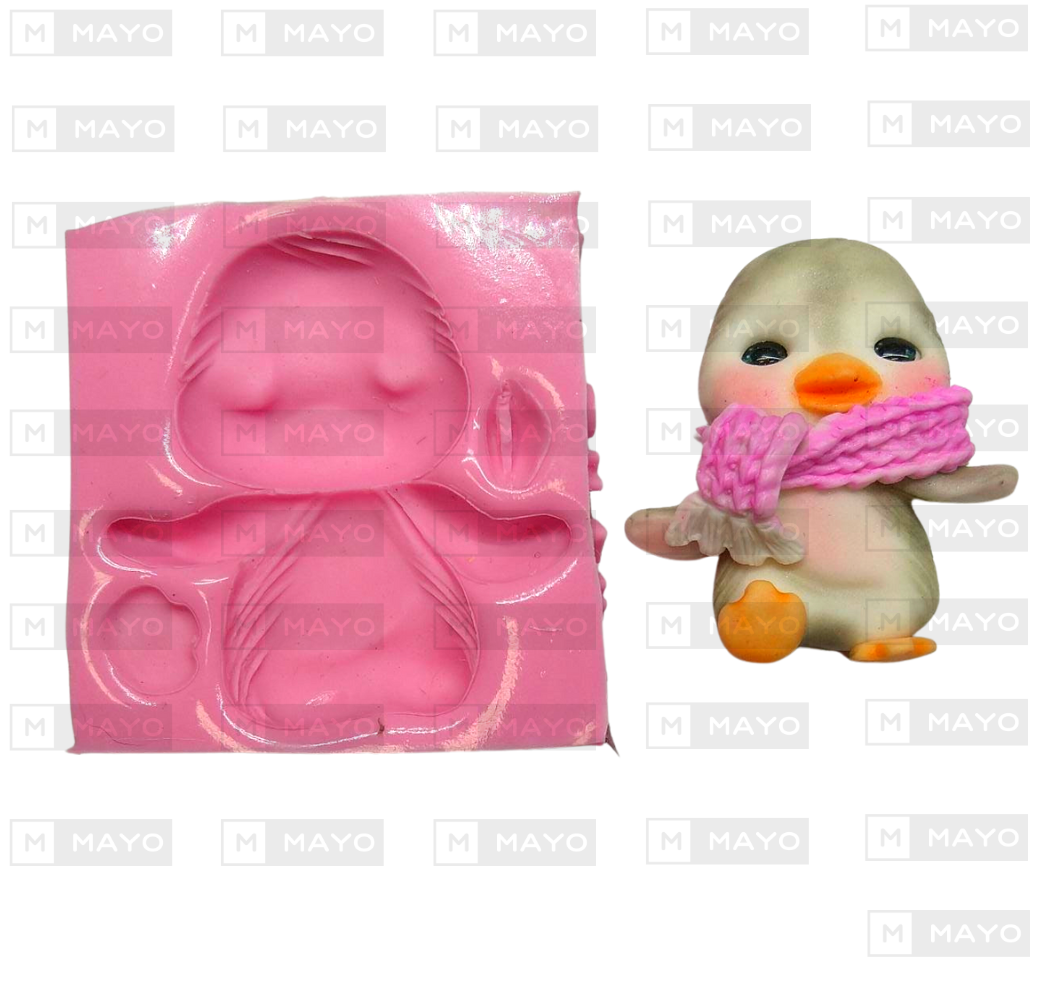 Molde de Silicon Pingüino F447