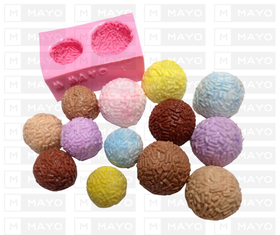 Molde de Silicon Trufas 2 F473