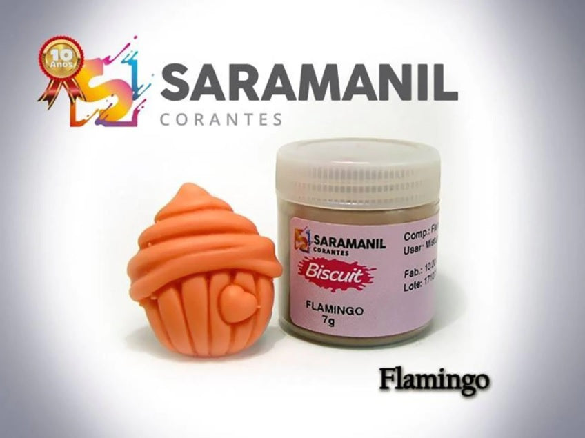 Colorante en Polvo Saramanil Flamingo