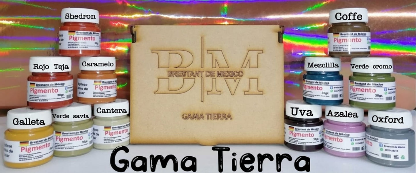 Pigmentos Gama Tierra