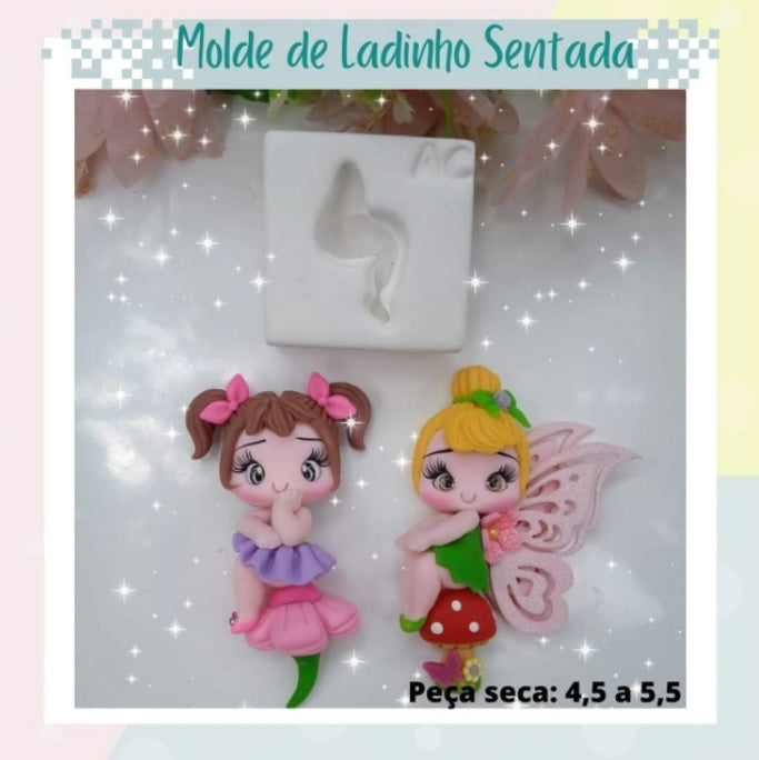 Molde de Silicon Ladinho Sentada AC